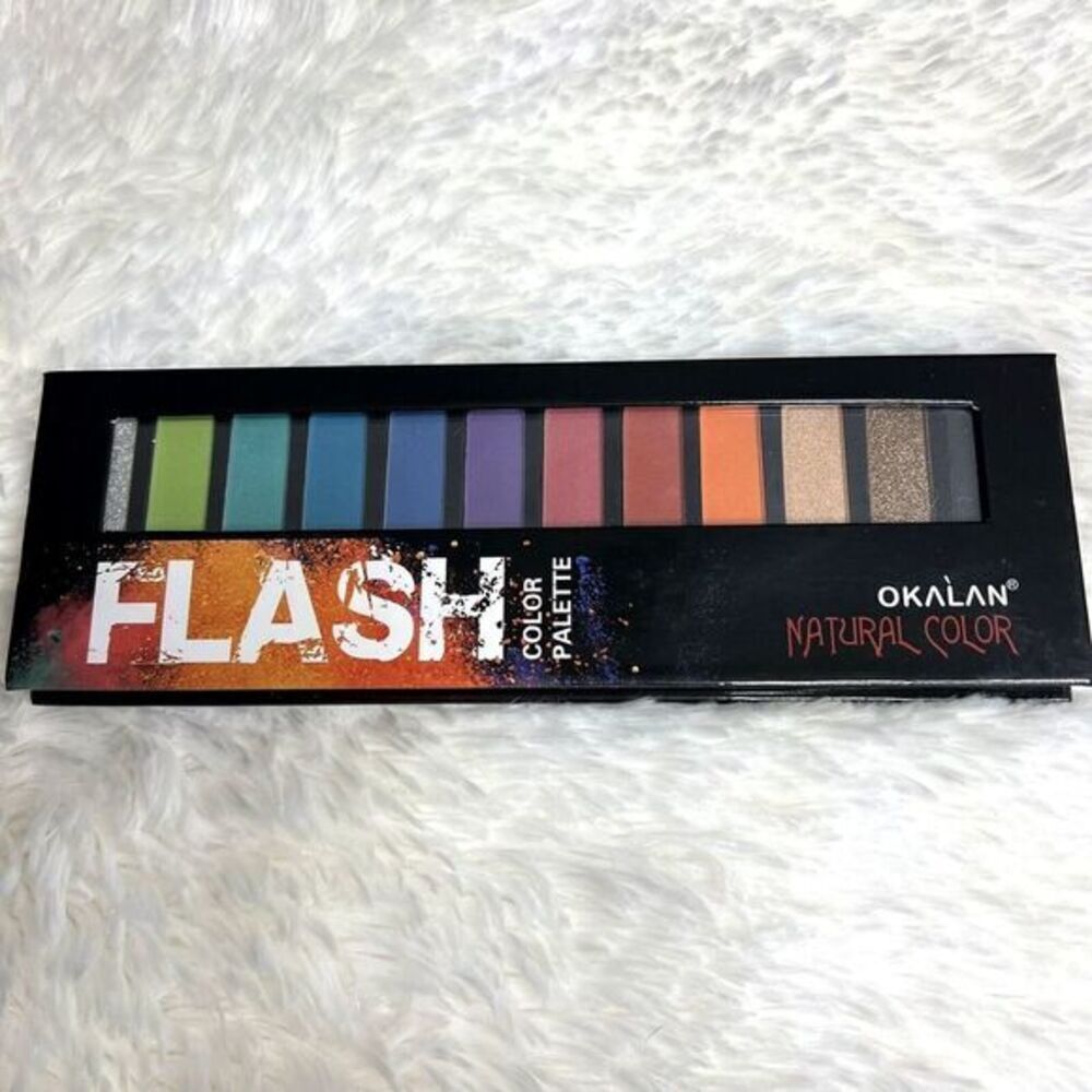 OKALAN FLASH COLOR PALETTE 12 Color Eyeshadow Palette - Picture 5 of 8